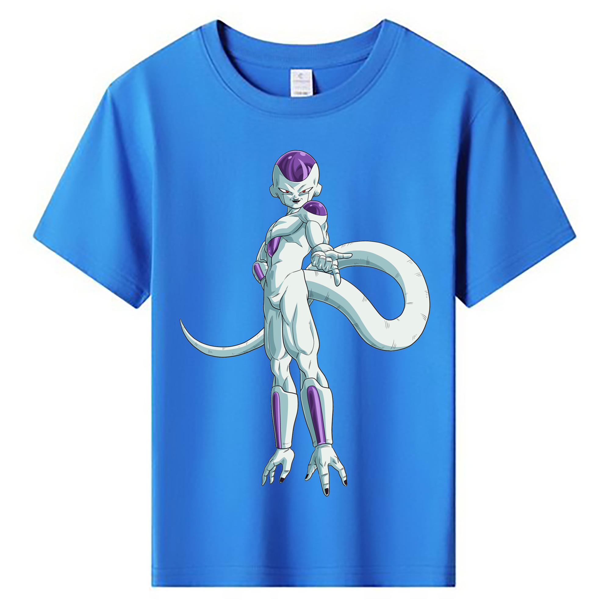 （画像用） ドラゴンボール フリーザ DRAGON BALL Frieza 綿100％キッズTシャツ（フロントプリント）